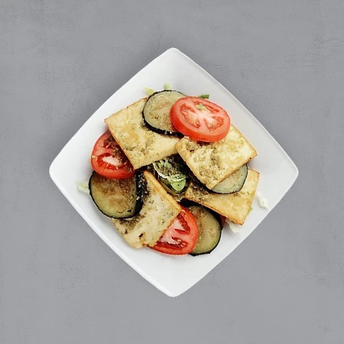 Brinjol And Cheese Salad